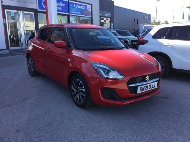Suzuki Swift 1.2 Dualjet 83 12V Hybrid SZ-L 5dr Hatchback Hybrid Red