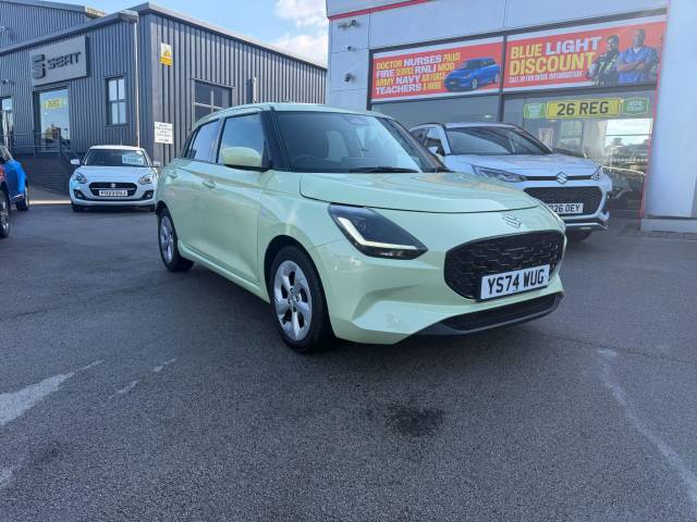 Suzuki Swift 1.2 MHEV Motion Euro 6 (s/s) 5dr Hatchback Hybrid Yellow