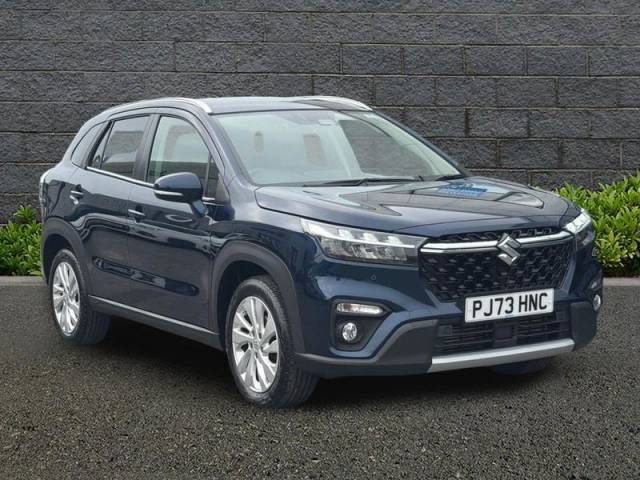 Suzuki S-Cross 1.4 Boosterjet MHEV Motion SUV 5dr Petrol Hybrid Manual Euro 6 (s/s) (129 ps) SUV Hybrid Blue