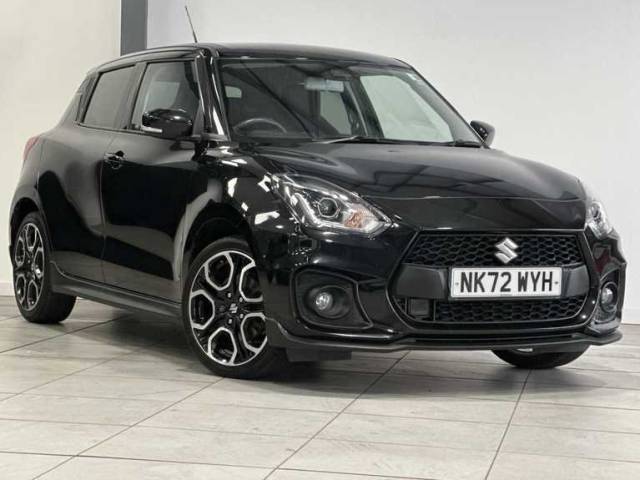 Suzuki Swift 1.4 Boosterjet MHEV Sport Hatchback 5dr Petrol Hybrid Manual Euro 6 (s/s) (129 ps) Hatchback Hybrid Pearl Black Metallic