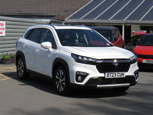 Suzuki S-Cross 1.4 Boosterjet MHEV Ultra SUV 5dr Petrol Hybrid Manual ALLGRIP Euro 6 (s/s) (129 ps) SUV Hybrid White