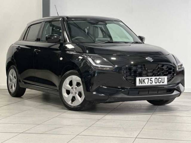 Suzuki Swift 1.2 MHEV Motion Hatchback 5dr Petrol Hybrid Manual Euro 6 (s/s) (82 ps) Hatchback Hybrid Super Black Metallic