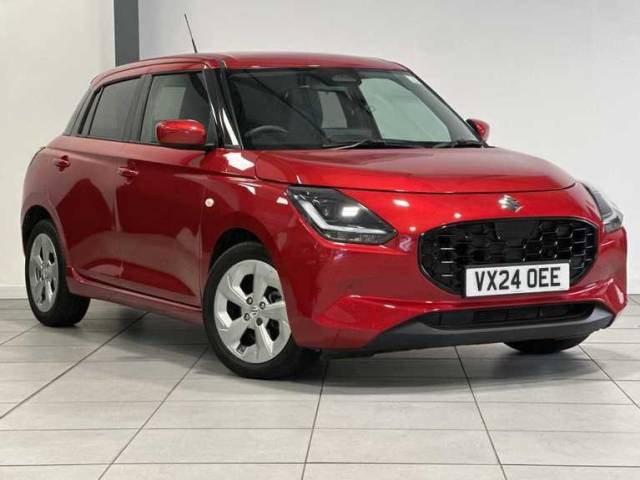 Suzuki Swift 1.2 MHEV Motion Hatchback 5dr Petrol Hybrid CVT Euro 6 (s/s) (82 ps) Hatchback Hybrid Burning Red Metallic