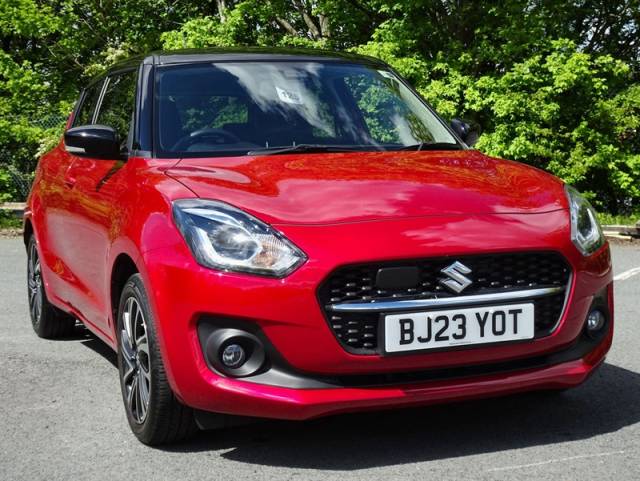 Suzuki Swift 1.2 Dualjet MHEV SZ5 Hatchback 5dr Petrol Hybrid Manual Euro 6 (s/s) (83 ps) Hatchback Hybrid Red