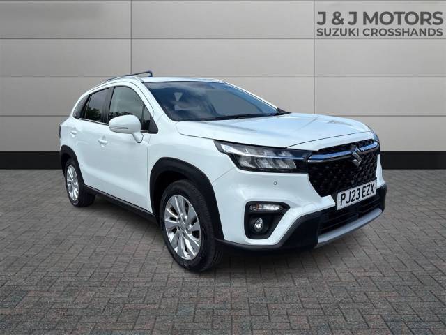 Suzuki S-Cross 1.4 Boosterjet 48V Hybrid Motion 5dr Hatchback Petrol White