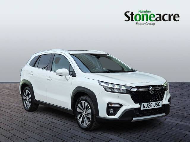 Suzuki S-Cross 1.4 Boosterjet 48V Hybrid Ultra ALLGRIP 5dr Hatchback Hybrid White