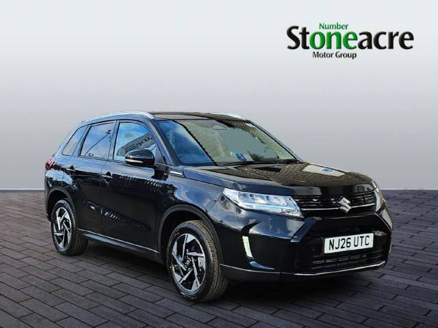 Suzuki Vitara 1.4 Boosterjet MHEV Ultra Auto ALLGRIP Euro 6 (s/s) 5dr Hatchback Hybrid Black