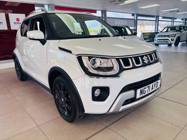 Suzuki Ignis 1.2 Dualjet 12V Hybrid SZ5 5dr CVT Hatchback Petrol WHITE