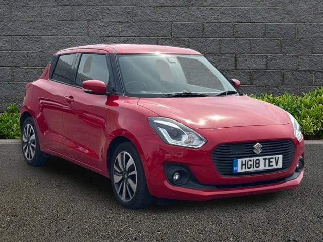 Suzuki Swift 1.0 Boosterjet SHVS SZ5 Hatchback 5dr Petrol Hybrid Manual Euro 6 (s/s) (111 ps) Hatchback Hybrid Red