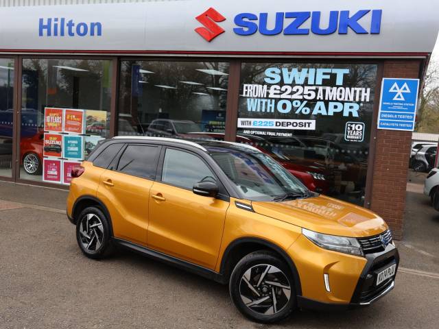 Suzuki Vitara 1.5 Hybrid Ultra 5dr AGS Hatchback Petrol/Electric Hybrid YELLOW
