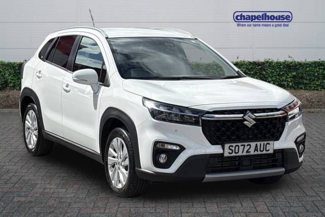 Suzuki S-Cross 1.4 Boosterjet 48V Hybrid Motion 5dr SUV Petrol White