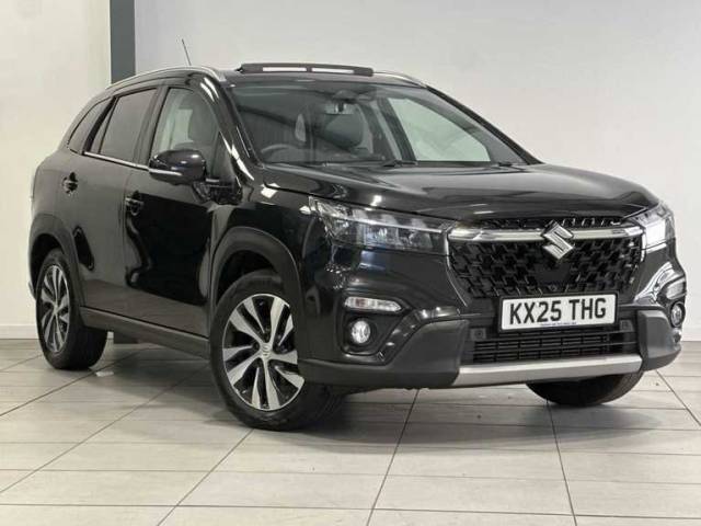 Suzuki S-Cross 1.4 Boosterjet MHEV Ultra SUV 5dr Petrol Hybrid Manual ALLGRIP Euro 6 (s/s) (129 ps) Hatchback Hybrid Pearl Black Metallic