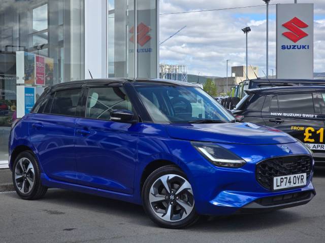Suzuki Swift 1.2 Mild Hybrid Ultra 5dr CVT Hatchback Petrol Blue