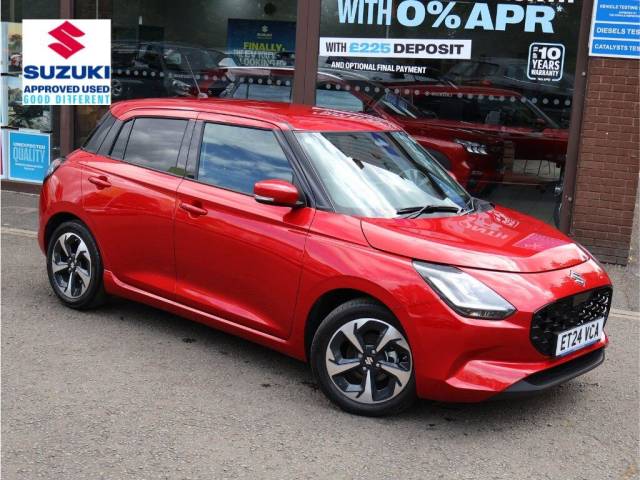 Suzuki Swift 1.2 Mild Hybrid Ultra 5dr Hatchback Petrol RED