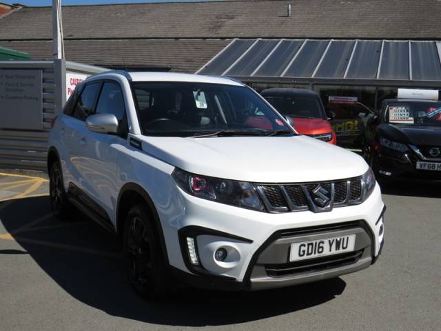 Suzuki Vitara 1.4 Boosterjet S SUV 5dr Petrol Manual ALLGRIP Euro 6 (s/s) (140 ps) SUV Petrol White