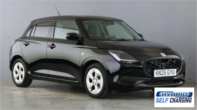 Suzuki Swift 1.2 Mild Hybrid Motion 5dr Hatchback Petrol Black