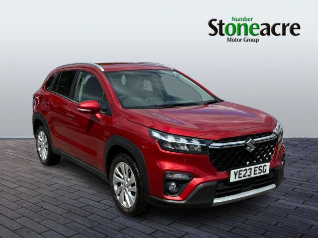 Suzuki S-Cross 1.4 Boosterjet 48V Hybrid Motion 5dr Hatchback Hybrid Red