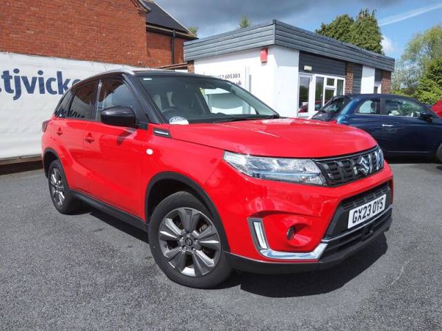 Suzuki Vitara 1.4 Boosterjet MHEV SZ-T Euro 6 (s/s) 5dr SUV Hybrid Red & Black