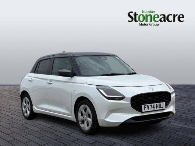 Suzuki Swift 1.2 MHEV Motion Euro 6 (s/s) 5dr Hatchback Hybrid White