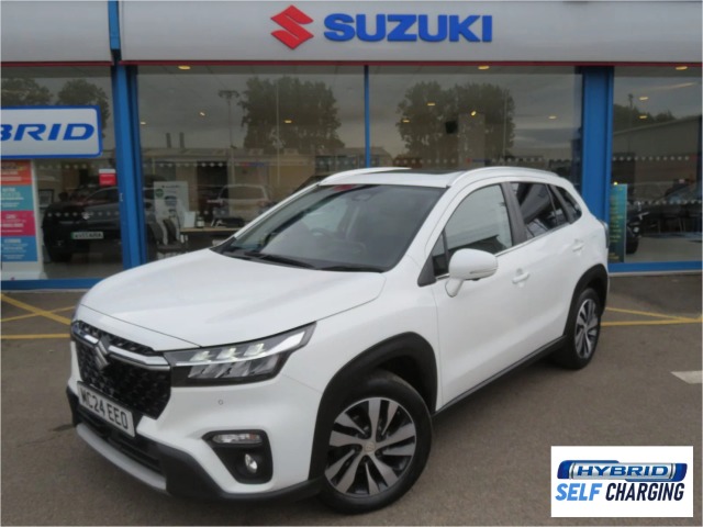 Suzuki S-Cross 1.4 Boosterjet 48V Hybrid Ultra ALLGRIP 5dr Hatchback Petrol White