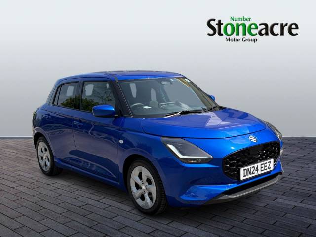 Suzuki Swift 1.2 MHEV Motion CVT Euro 6 (s/s) 5dr Hatchback Hybrid Blue