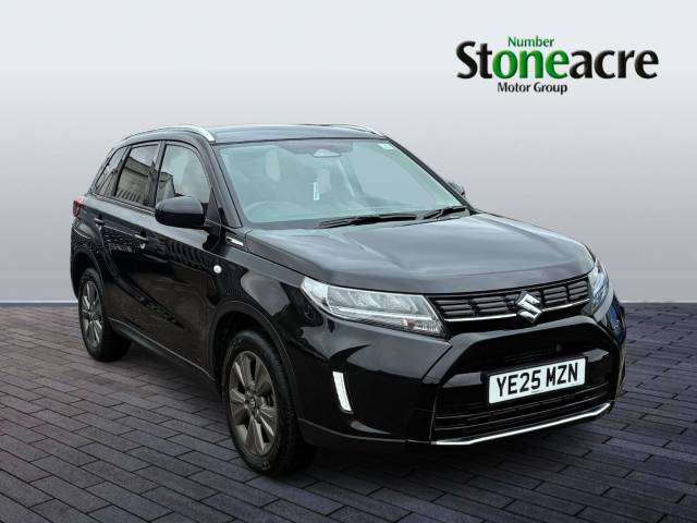 Suzuki Vitara 1.4 Boosterjet MHEV Motion Euro 6 (s/s) 5dr Hatchback Hybrid Black