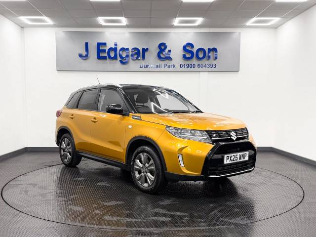 Suzuki Vitara 1.4 Boosterjet Mild Hybrid Motion 5dr Hatchback Petrol Yellow