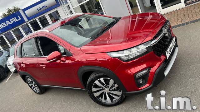 Suzuki S-Cross 1.5 Hybrid Ultra ALLGRIP 5dr AGS Hatchback Petrol/Electric Hybrid RED