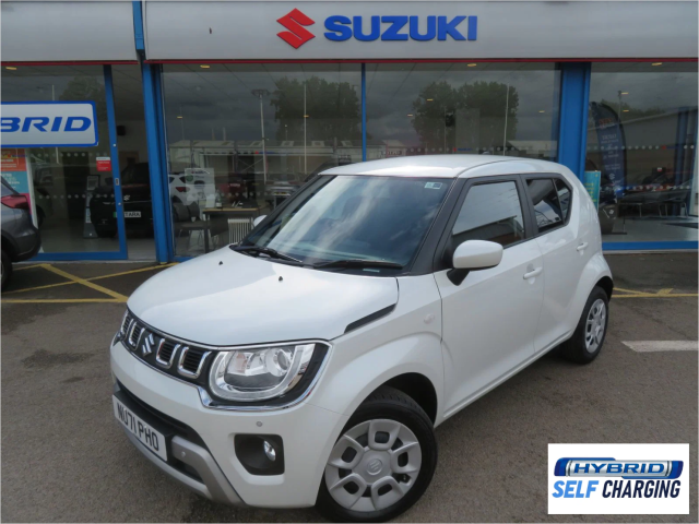 Suzuki Ignis 1.2 Dualjet MHEV SZ3 Hatchback 5dr Petrol Hybrid Manual Euro 6 (s/s) (83 ps) Hatchback Hybrid White