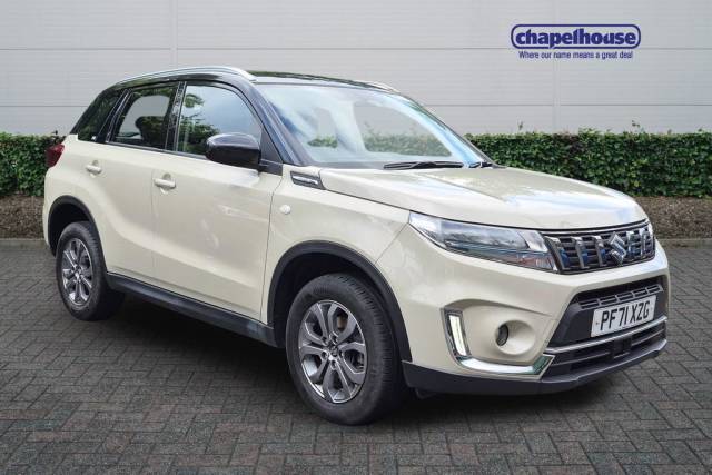 Suzuki Vitara 1.4 Boosterjet 48V Hybrid SZ4 5dr SUV Petrol Cream