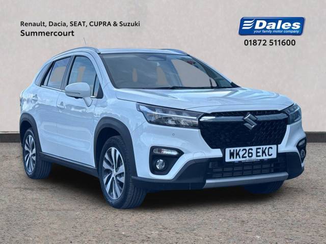 Suzuki S-Cross 1.4 Boosterjet 48V Hybrid Ultra ALLGRIP 5dr Hatchback Petrol Solid - White