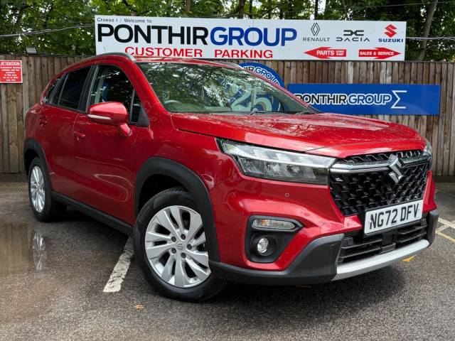 Suzuki S-Cross 1.5 Hybrid Motion 5dr AGS Hatchback Petrol/Electric Hybrid RED