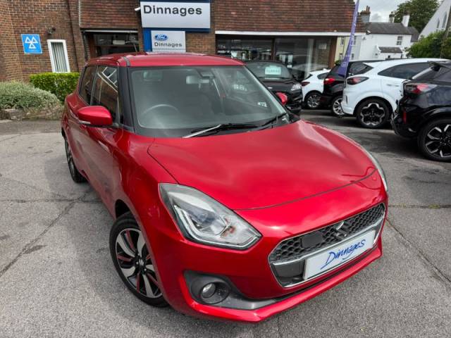 Suzuki Swift 1.0 Boosterjet SHVS SZ5 Hatchback 5dr Petrol Hybrid Manual Euro 6 (s/s) (111 ps) Hatchback Hybrid Red