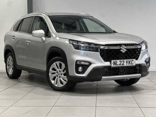 Suzuki S-Cross 1.4 Boosterjet MHEV Motion SUV 5dr Petrol Hybrid Manual Euro 6 (s/s) (129 ps) Hatchback Hybrid Silky Silver Metallic