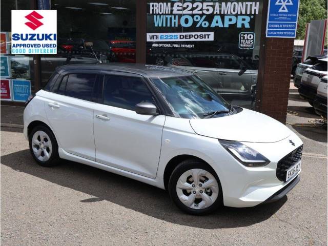 Suzuki Swift 1.2 Mild Hybrid Motion 5dr Hatchback Petrol WHITE