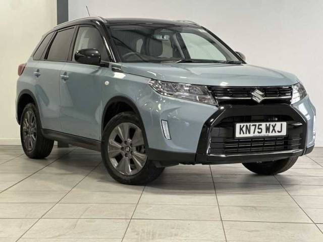 Suzuki Vitara 1.4 Boosterjet MHEV Motion SUV 5dr Petrol Hybrid Manual Euro 6 (s/s) (129 ps) Hatchback Hybrid Ice Greyish Blue Metallic
