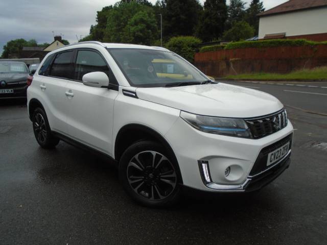 Suzuki Vitara 1.5 Hybrid SZ5 5dr AGS Hatchback Petrol/Electric Hybrid WHITE