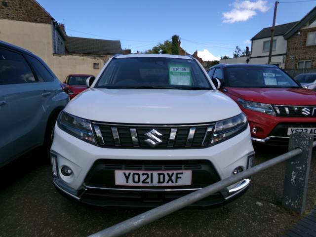 Suzuki Vitara 1.4 Boosterjet 48V Hybrid SZ-T 5dr Auto Hatchback Petrol White