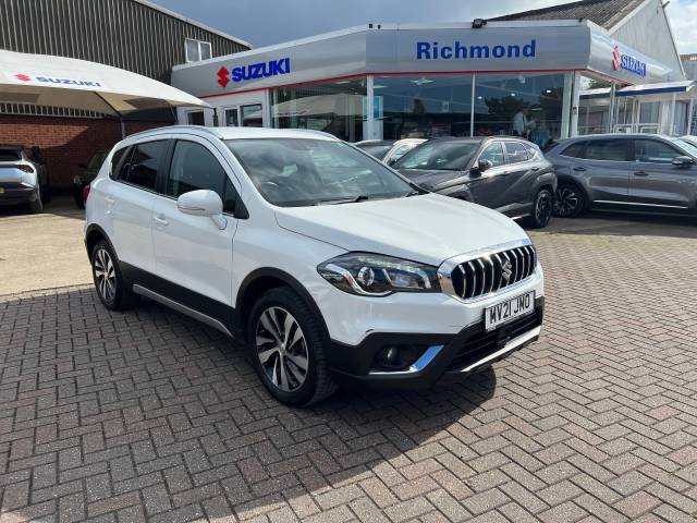 Suzuki Sx4 S-cross 1.4 Boosterjet MHEV SZ-T SUV 5dr Petrol Hybrid Manual Euro 6 (s/s) (129 ps) SUV Petrol Hybrid White