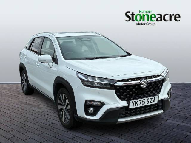Suzuki S-Cross 1.4 Boosterjet MHEV Ultra Euro 6 (s/s) 5dr Hatchback Hybrid White