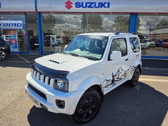 Suzuki Jimny 1.3 VVT SZ3 SUV 3dr Petrol Manual 4WD Euro 6 (85 ps) SUV Petrol White