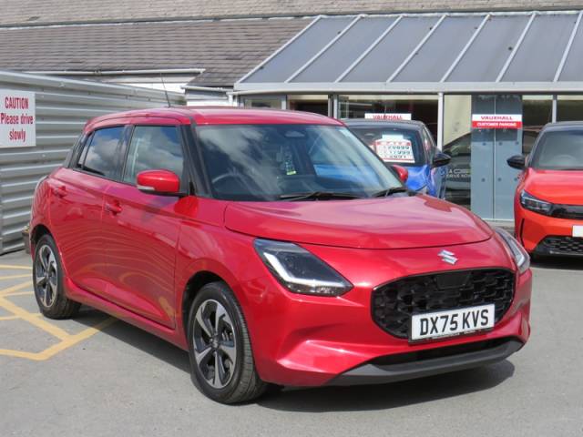 Suzuki Swift 1.2 MHEV Ultra Hatchback 5dr Petrol Hybrid CVT Euro 6 (s/s) (82 ps) Hatchback Hybrid Red