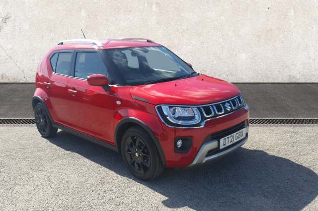Suzuki Ignis 1.2 Dualjet MHEV SZ-T Hatchback 5dr Petrol Hybrid CVT Euro 6 (s/s) (83 ps) Hatchback Petrol Hybrid Red