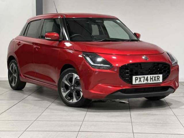 Suzuki Swift 1.2 MHEV Ultra Hatchback 5dr Petrol Hybrid CVT Euro 6 (s/s) (82 ps) Hatchback Hybrid Burning Red Metallic