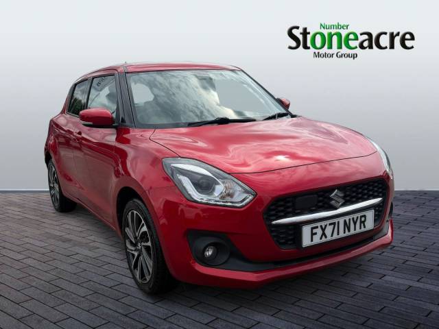 Suzuki Swift 1.2 Dualjet 83 12V Hybrid SZ5 5dr Hatchback Hybrid Red
