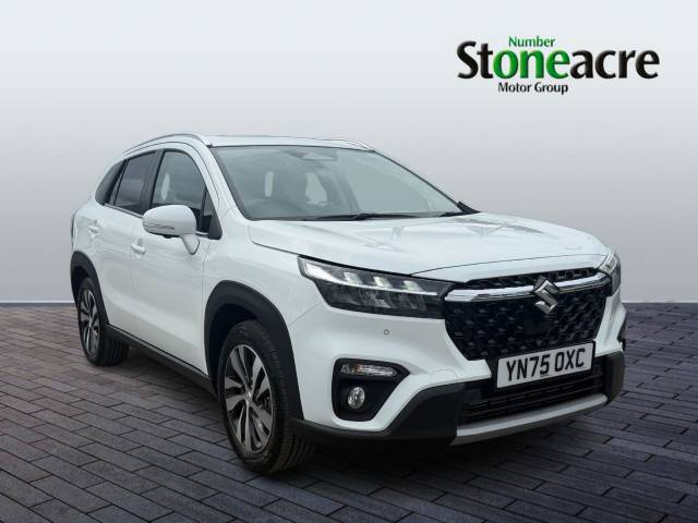 Suzuki S-Cross 1.4 Boosterjet 48V Hybrid Ultra ALLGRIP 5dr Hatchback Hybrid White