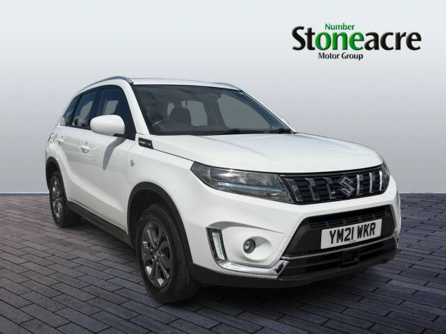 Suzuki Vitara 1.4 Boosterjet 48V Hybrid SZ4 5dr Hatchback Hybrid White
