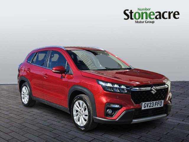 Suzuki S-Cross 1.4 Boosterjet 48V Hybrid Motion 5dr Hatchback Hybrid Red