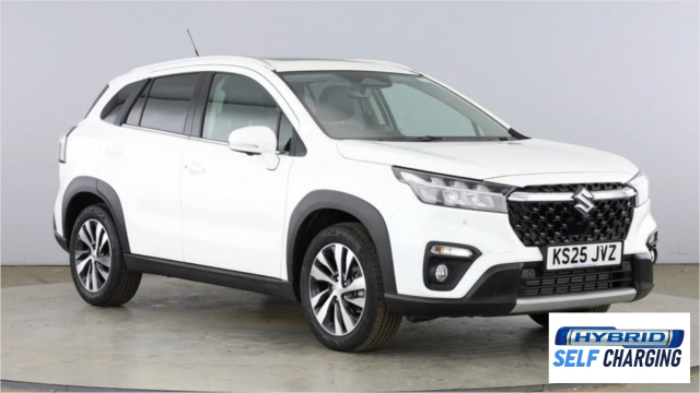 Suzuki S-Cross 1.4 Boosterjet MHEV Ultra SUV 5dr Petrol Hybrid Manual ALLGRIP Euro 6 (s/s) (129 ps) SUV Hybrid White