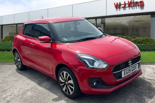 Suzuki Swift 1.0 Boosterjet Gpf Sz5 Hatchback 5dr Petrol Auto Euro 6 (111 Ps) Hatchback Petrol RED